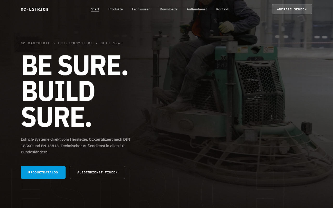 MC Estrich Website Demo